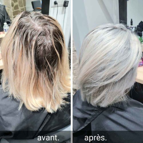 La coloration blond polaire reste une tendance en vogue en 2022