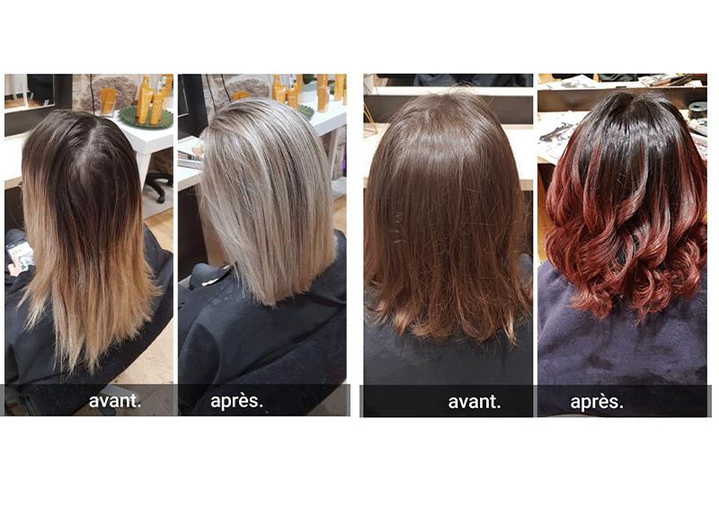 la coloration, le balayage, le travail sur les racines : ren dez-vous chez Nuance Coiffure, coiffeur à Quimper