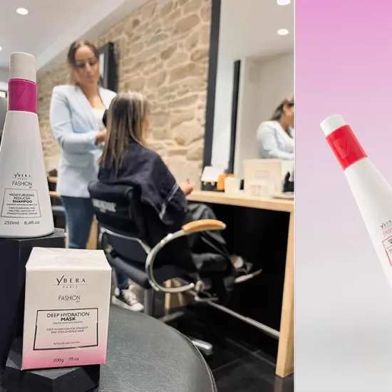 Le lissage Ybera Fashion est un soin lissant profond naturel uniquement proposé au salon de coiffure Nuance Coiffure à Quimper