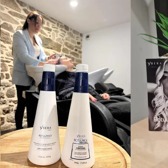 Nuance Coiffure, salon de coiffure à Quimper, propose une solution sur-mesure et naturelle : les soins hydratants Ybera.